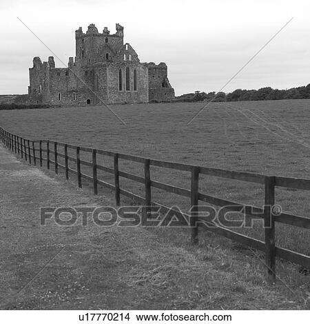 Ruins of Castle in Rural Ireland View Large Photo Image Picture - Ruins of Castle in Rural Ireland. Fotosearch