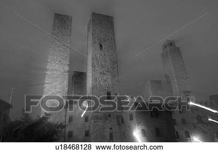 Stock Photo - San Gimignano, Tuscany - Italy. Fotosearch