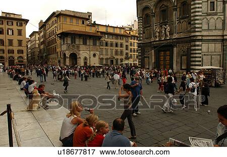 Stock Photo - Duomo Cathedral - Florence, Italy. Fotosearch
