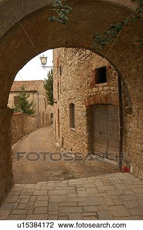 Stock Image - Gaiole in Chianti, Tuscany, Italy. Fotosearch