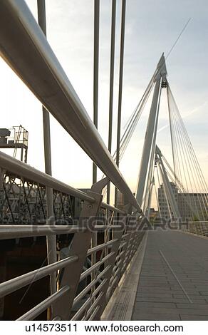 Hungerford Bridge, London England View Large Photo Image Stock Image - Hungerford Bridge, London England. Fotosearch