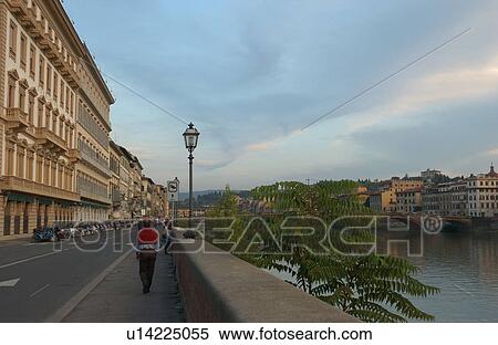 Street of Florence Italy View Large Photo Image Stock Photography - Street of Florence Italy. Fotosearch