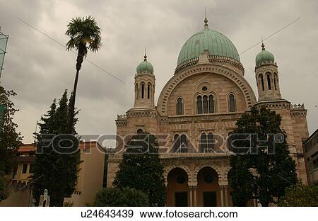 Synagogue in Florence Italy View Large Photo Image Stock Photo - Synagogue in Florence Italy. Fotosearch