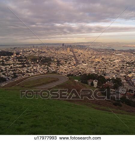 Stock Image - Aerial View Of San Francisco. Fotosearch