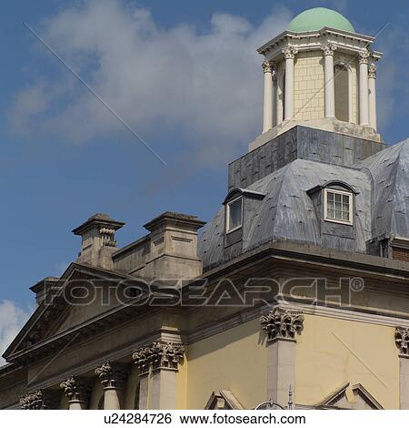Dublin, Ireland – dome roof of building View Large Photo Image Stock Photograph - Dublin, Ireland – dome roof of building. Fotosearch