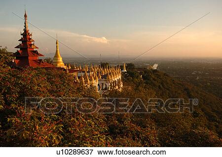 Overview of Mandalay Landscape View Large Photo Image Stock Photo - Overview of Mandalay Landscape. Fotosearch