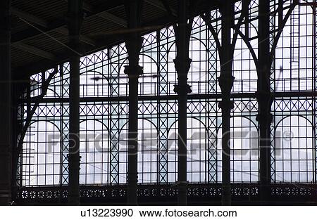 Stock Image - Gare du Nord - Paris, France. Fotosearch
