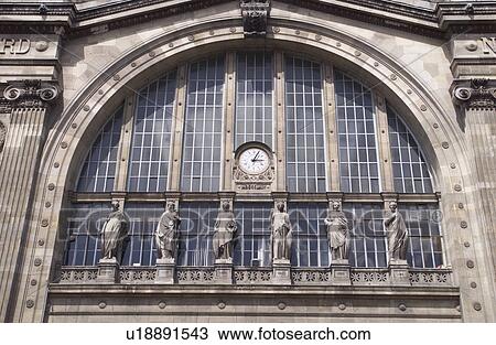 Stock Image - Gare du Nord, Paris, France. Fotosearch