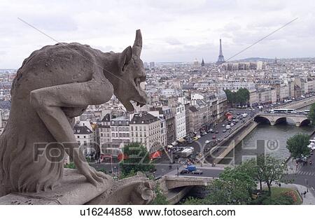 Stock Photo - Notre Dame, Ile de la Cite, Paris, France. Fotosearch