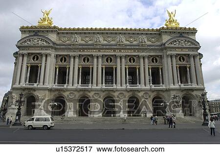 Opera Garnier, Paris, France View Large Photo Image Stock Photo - Opera Garnier, Paris, France. Fotosearch