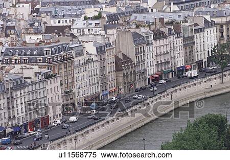 Paris, France, Aerial View View Large Photo Image Stock Photography - Paris, France, Aerial View. Fotosearch