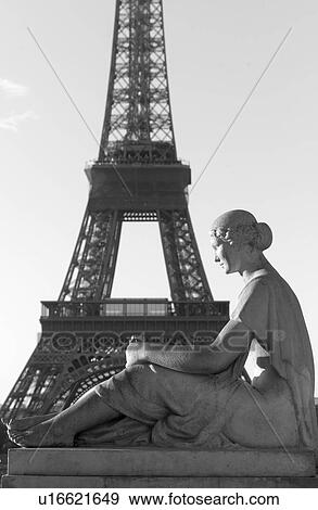 View of Eiffel, Tower - Paris, France View Large Photo Image Stock Photo - View of Eiffel, Tower - Paris, France. Fotosearch