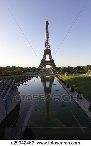 View of Eiffel, Tower - Paris, France View Large Photo Image Stock Photo - View of Eiffel, Tower - Paris, France. Fotosearch