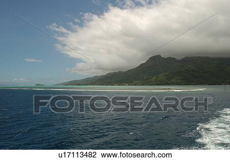 Panoramic view of the seashore View Large Photo Image Stock Image - Panoramic view of the seashore. Fotosearch
