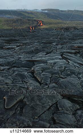Volcano National Park - Big Island of Hawaii - hardened lava View Large Photo Image Stock Photo - Volcano National Park - Big Island of Hawaii - hardened lava. Fotosearch