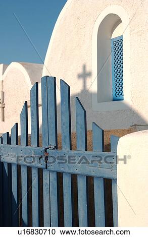Greek Island of Santorini View Large Photo Image Stock Image - Greek Island of Santorini. Fotosearch