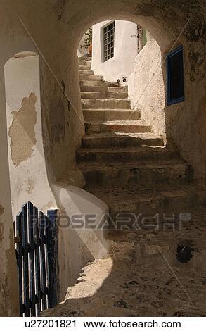 Greek Island of Santorini View Large Photo Image Stock Image - Greek Island of Santorini. Fotosearch