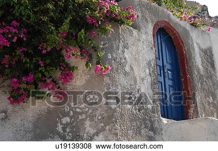 Greek Island of Santorini View Large Photo Image Stock Photo - Greek Island of Santorini. Fotosearch