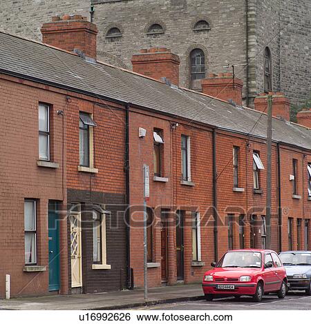 Stock Photograph - Dublin, Ireland - Street Scene. Fotosearch