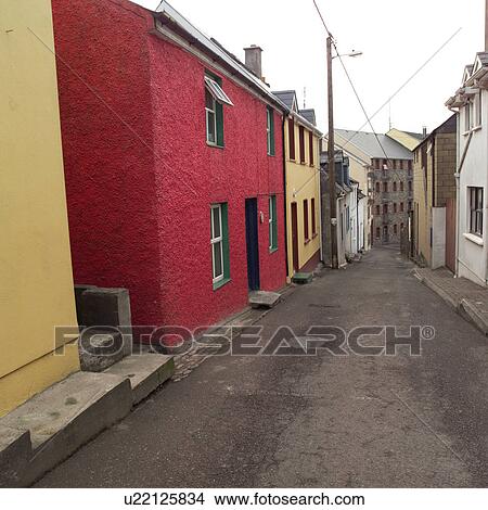 Ireland - Kinsale street View Large Photo Image Picture - Ireland - Kinsale street. Fotosearch