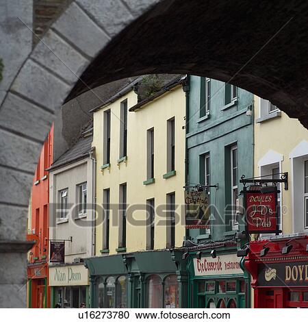 Ireland - street scene View Large Photo Image Stock Image - Ireland - street scene. Fotosearch