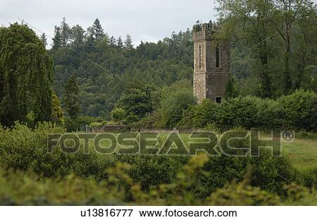 Rural Ireland -Tower View Large Photo Image Stock Photo - Rural Ireland -Tower. Fotosearch