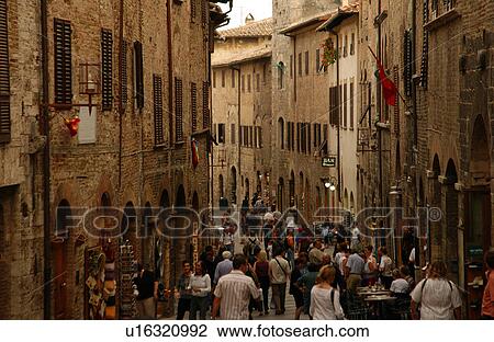 San Gimignano, Tuscany - Italy View Large Photo Image Stock Image - San Gimignano, Tuscany - Italy. Fotosearch