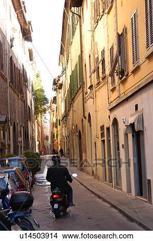 Street of Florence Italy View Large Photo Image Picture - Street of Florence Italy. Fotosearch