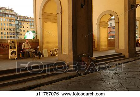 Street of Florence Italy View Large Photo Image Stock Photograph - Street of Florence Italy. Fotosearch