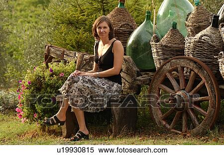 Stock Photography - Vineyards - Tuscany, Italy. Fotosearch