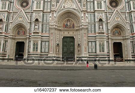 Stock Photo - Duomo Cathedral - Florence, Italy. Fotosearch