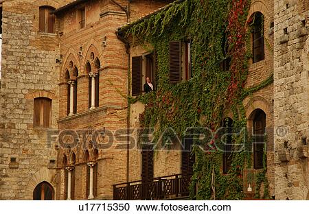 San Gimignano, Tuscany - Italy View Large Photo Image Stock Image - San Gimignano, Tuscany - Italy. Fotosearch