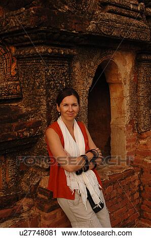 Woman in Myanmar View Large Photo Image Stock Image - Woman in Myanmar. Fotosearch