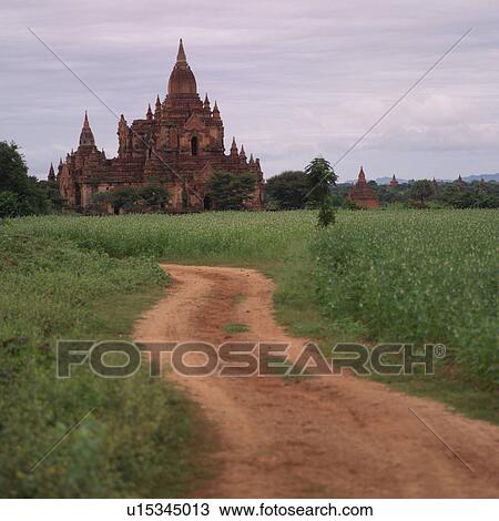 Buddhist Temple in countryside View Large Photo Image Stock Image - Buddhist Temple in countryside. Fotosearch