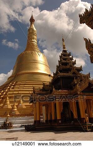 Burmese temple View Large Photo Image Stock Image - Burmese temple. Fotosearch