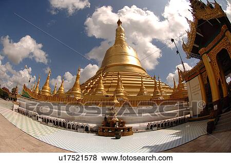 Stock Photo - Burmese temple. Fotosearch
