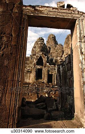 Doorway of Khmer Kingdom Palace ruins View Large Photo Image Stock Image - Doorway of Khmer Kingdom Palace ruins. Fotosearch