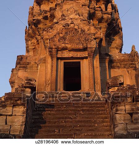 Exterior of Khmer Kingdom palace ruins View Large Photo Image Stock Photograph - Exterior of Khmer Kingdom palace ruins. Fotosearch