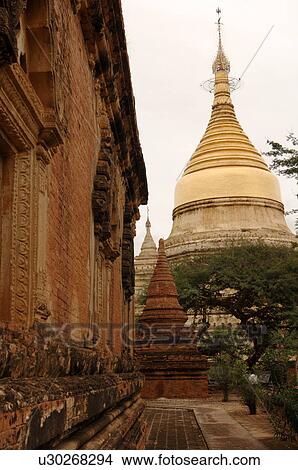 Myanmar - Bagan View Large Photo Image Picture - Myanmar - Bagan. Fotosearch