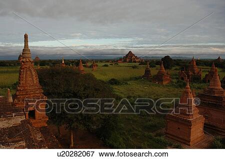 Myanmar - Bagan View Large Photo Image Stock Photo - Myanmar - Bagan. Fotosearch