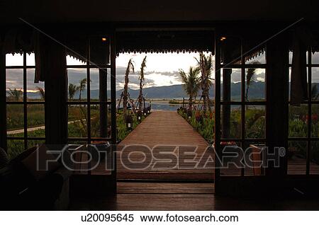 Stock Photography - Outward look from Temple. Fotosearch