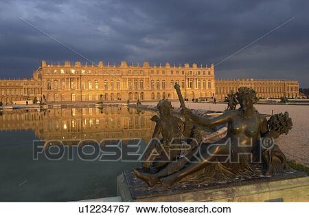 Stock Photo - Chateau de Versailles, France. Fotosearch