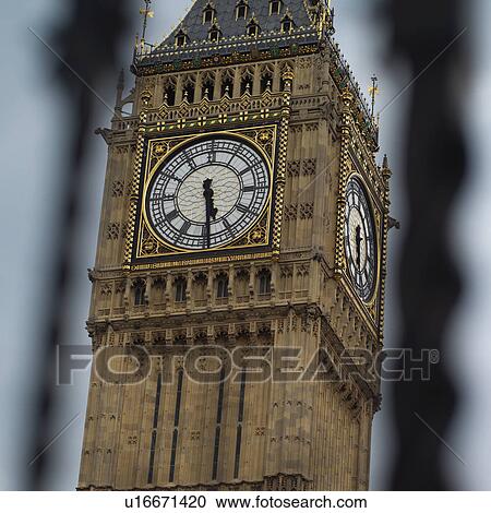 Low angle view of the clock tower Big Ben, London, England View Large Photo Image Stock Image - Low angle view of the clock tower Big Ben, London, England. Fotosearch