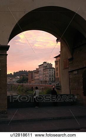 Stock Image - Ponte Vecchio - Florence, Italy. Fotosearch