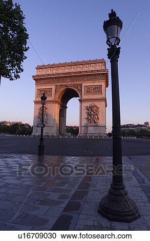 The Arc de Triomphe, Paris, France View Large Photo Image Stock Image - The Arc de Triomphe, Paris, France. Fotosearch