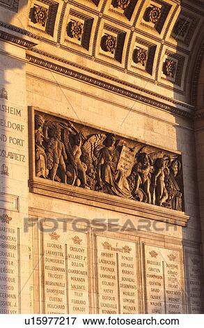The Arc de Triomphe, Paris, France View Large Photo Image Stock Photo - The Arc de Triomphe, Paris, France. Fotosearch