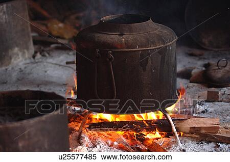 Cauldren over fire View Large Photo Image Stock Photography - Cauldren over fire. Fotosearch