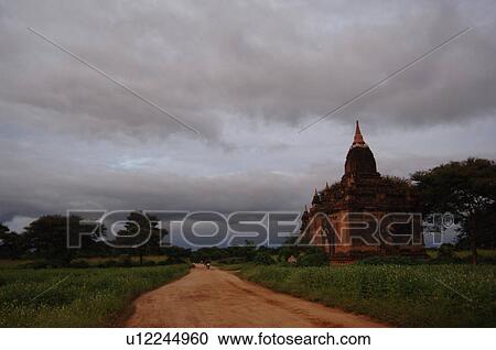 Myanmar - Bagan View Large Photo Image Stock Image - Myanmar - Bagan. Fotosearch