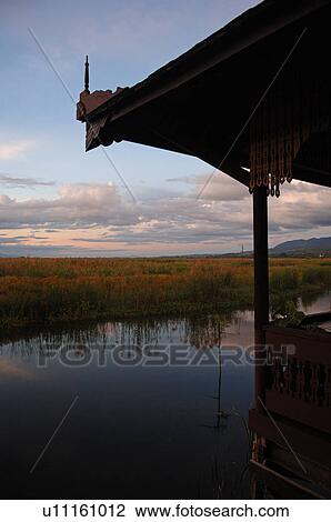 Landscape; Myanmar - Inle Lake View Large Photo Image Stock Image - Landscape; Myanmar - Inle Lake. Fotosearch