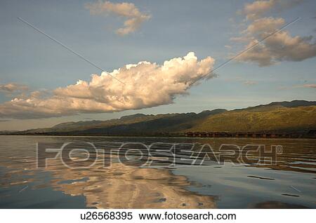Stock Photography - Landscape Myanmar - Inle Lake. Fotosearch